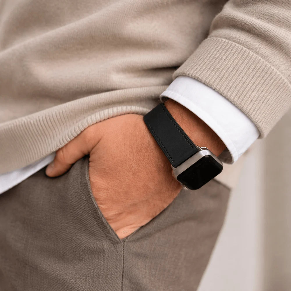 Apple | Läder | Fluco Mountain Bear [svart]