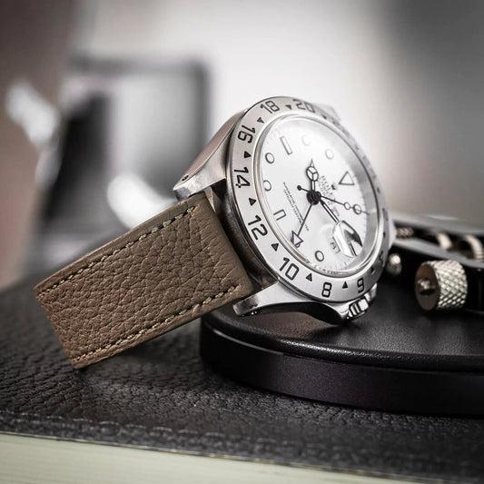 Läder | Fluco Deauville [taupe] Snabbkoppling