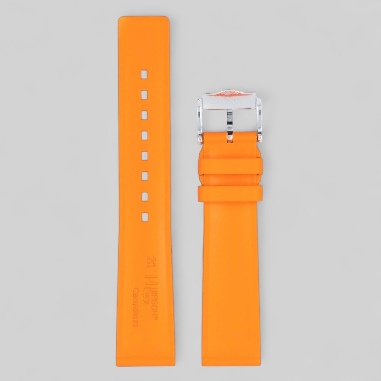 Caoutchouc‑gummi | HIRSCH Pure [orange] Snabbkoppling
