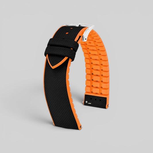 Hybrid | HIRSCH Arne [svart+orange] Snabbkoppling
