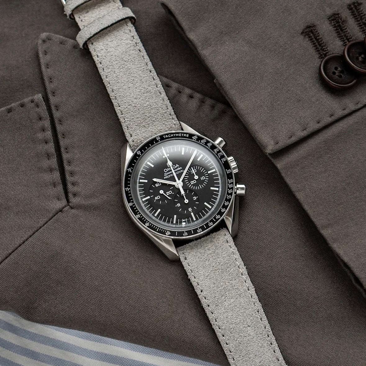 Läder | Fluco Nizza [silver] Snabbkoppling