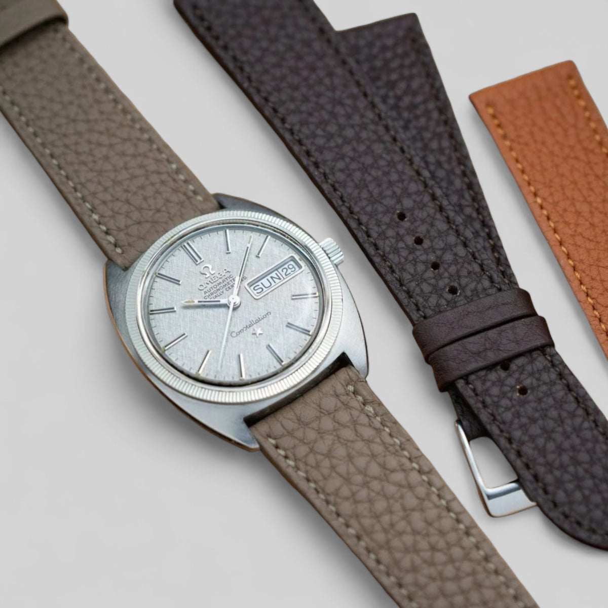 Läder | Fluco Deauville [taupe] Snabbkoppling